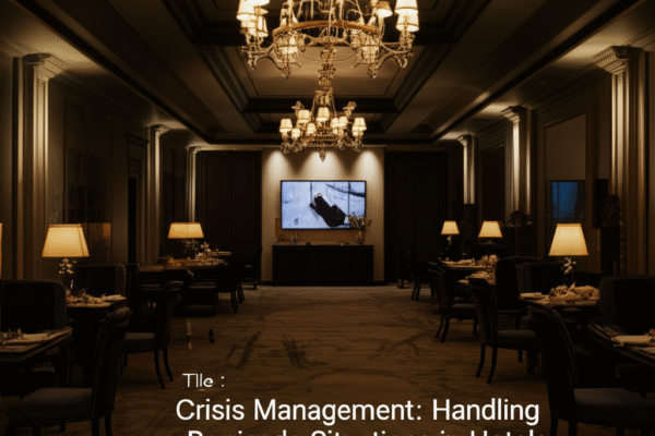 Crisis Management: Handling Barricade Situations in Hotels