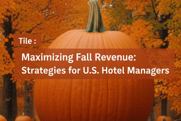 Maximizing Fall Revenue: Strategies for U.S. Hotel Managers