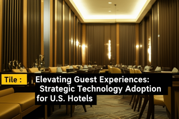Elevating Guest Experiences: Strategic Technology Adoption for U.S. Hotels