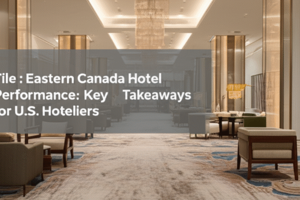 Eastern Canada Hotel Performance: Key Takeaways for U.S. Hoteliers